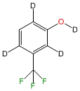 3-(Trifluoromethyl)phenol-2,4,6-d3,OD