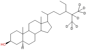 5α-Cholestan-24(RS)-ethyl-3β-ol-25,26,26,26,27,27,27-d7