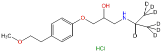 (±)-Metoprolol-d7 HCl (iso-propyl-d7)