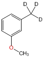 3-Methoxytoluene-α,α,α-d3