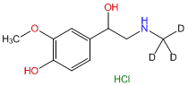 (±)-Metanephrine-d3 HCl (N-methyl-d3)