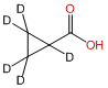 Cyclopropane-d5-carboxylic Acid