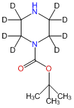 Piperazine-d8-N-t-BOC