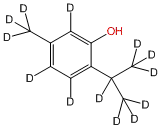 2-iso-Propyl-d7-5-methyl-d3-phenol-3,4,6-d3