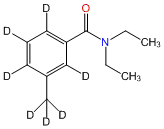 N,N-Diethyl-3-methyl-d3-benzamide-2,4,5,6-d4