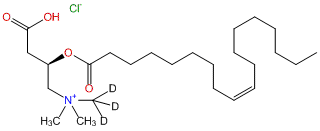 Oleoyl-L-carnitine-d3 HCl (N-methyl-d3)