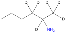 (±)-2-Aminohexane-1,1,1,2,3,3-d6