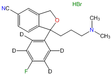 (±)-Citalopram-d4 HBr (4-fluorophenyl-d4)