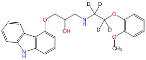 (±)-Carvedilol-d4 (ethyl-d4)