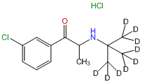 (±)-Bupropion-d9 HCl (tert-butyl-d9)