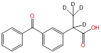 (±)-Ketoprofen-d4 (propionic-d4 acid)