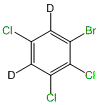 1-Bromo-2,3,5-trichlorobenzene-d2