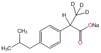 (±)-Ibuprofen-d3, Sodium Salt (α-methyl-d3)