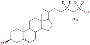 (25RS)-26-Hydroxycholesterol-24,24,26,26-d4