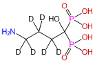 Alendronic-2,2,3,3,4,4-d6 Acid