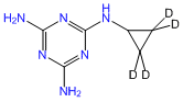 Cyromazine-d4 (cyclopropyl-2,2,3,3-d4)