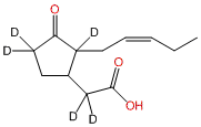 Jasmonic-d5 Acid (2,4,4-d3; acetyl-2,2-d2) (mixture of diastereomers)