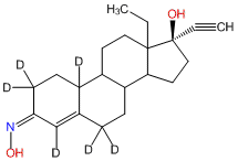 (-)-Norelgestromin-2,2,4,6,6,10-d6