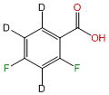2,4-Difluorobenzoic-d3 Acid
