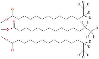 Glyceryl Tri(tetradecanoate-13,13,14,14,14-d5)