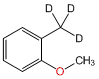 2-Methoxytoluene-α,α,α-d3