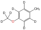 4-Methoxy-d3-toluene-2,3,5,6-d4