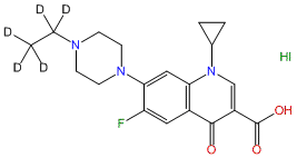 Enrofloxacin-d5 HI (ethyl-d5)