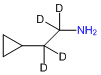 2-Cyclopropylethyl-1,1,2,2-d4-amine