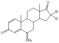 1,4-Androstadien-3,17-dione-6-methylene-16,16-d2