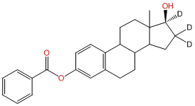 17β-Estradiol-16,16,17-d3 3-Benzoate
