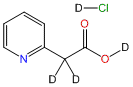 2-Pyridylacetic-α,α-d2 Acid-OD DCl