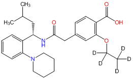 (S)-(+)-Repaglinide-d5 (ethoxy-d5)