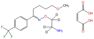 Fluvoxamine-d4 Maleate (aminoethyl-d4)