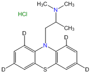 (±)-Promethazine-d4 HCl (phenothiazine-1,3,7,9-d4)
