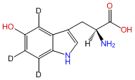 5-Hydroxy-L-tryptophan-4,6,7-d3 H2O