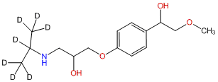 α-Hydroxymetoprolol-d7 (iso-propyl-d7) (mixture of stereoisomers)