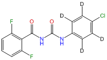 Diflubenzuron-d4 (4-chlorophenyl-d4)