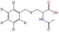 N-Acetyl-S-benzyl-2,3,4,5,6-d5-DL-cysteine