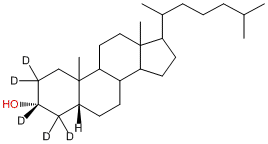5β-Cholestan-3α-ol-2,2,3,4,4-d5