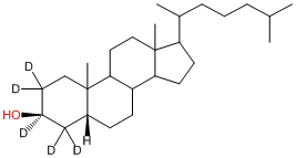 5β-Cholestan-3β-ol-2,2,3,4,4-d5