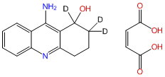 (±)-Velnacrine-1,2,2-d3 Maleate