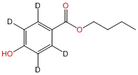 n-Butyl 4-Hydroxybenzoate-2,3,5,6-d4