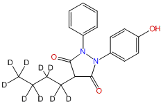 (±)-Oxyphenbutazone-d9 (n-butyl-d9)