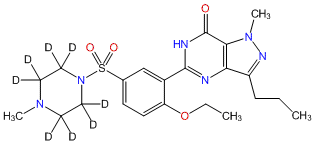 Sildenafil-d8 (piperazine-d8)