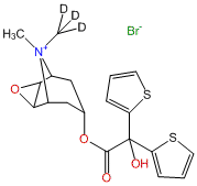 Tiotropium-d3 Bromide (N-methyl-d3)
