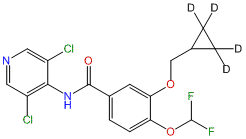 Roflumilast-d4 (cyclopropyl-2,2,3,3-d4)