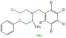 (±)-Phenoxybenzamine-d5 HCl (benzyl-2,3,4,5,6-d5)