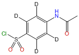 4-Acetamidobenzene-d4-sulfonyl Chloride