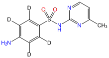 Sulfamerazine-d4 (benzene-d4)