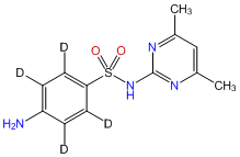 Sulfamethazine-d4 (benzene-d4)